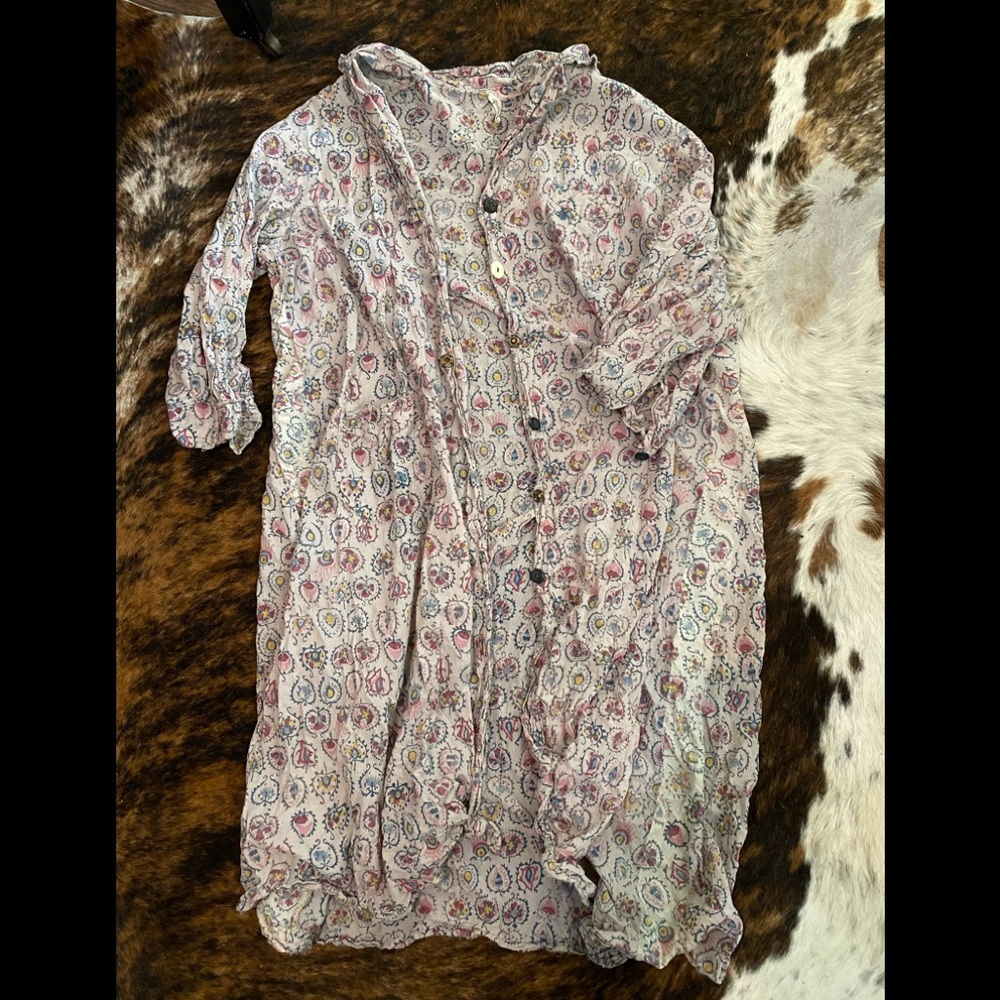 COPY - dustser—short sleeve Magnolia Pearl button up